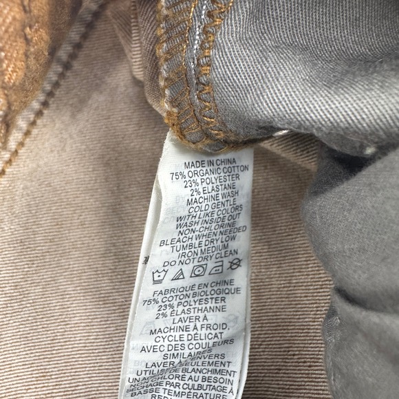 Prana Slim Fit Pants Mens 34x32 Brown Organic Cotton Blend Outdoor Chino Hiking - Picture 8 of 14